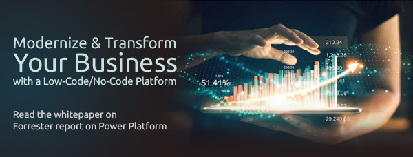 Read the whitepaper on Forrester report on Power Platform
