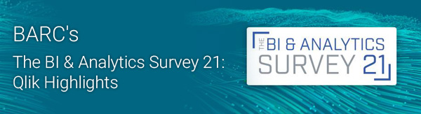 BI & Analytics Survey 21: Qlik Highlights